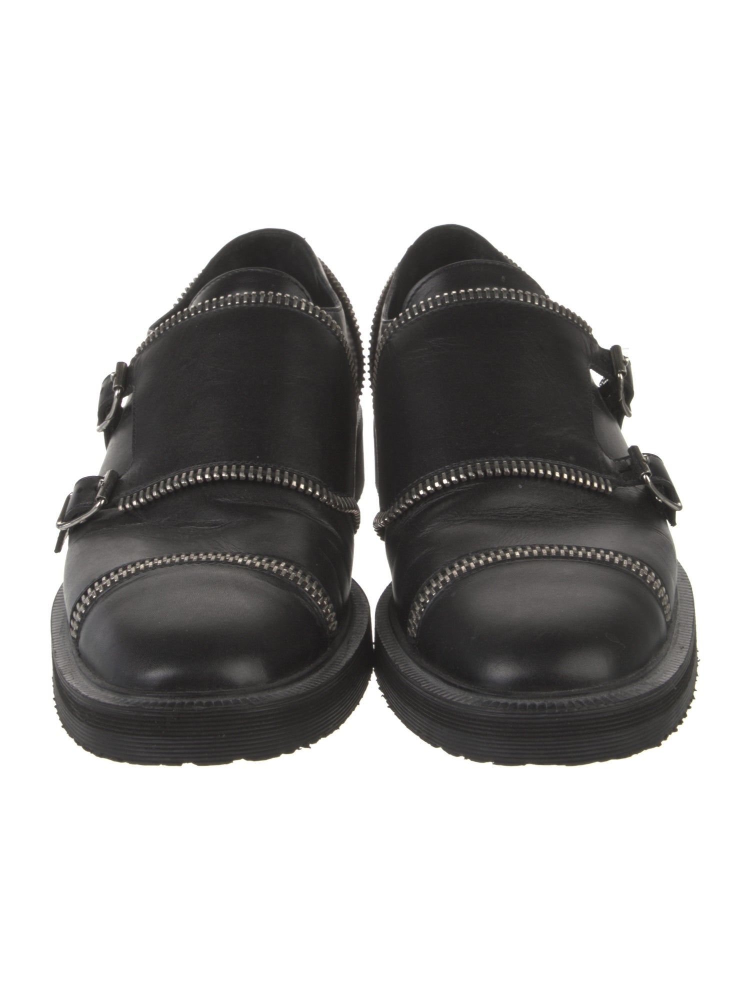 Giuseppe Zanotti Leather Monk Straps